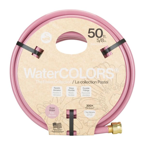 Weatherflex 5/8 in. x 50 ft. Medium Duty Hose, Pink