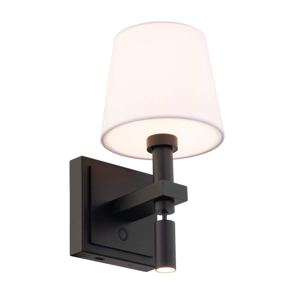Chloe 1-Light Black Hardwired Swing Arm Wall Lamp 3000K price history on PriceWatchPro