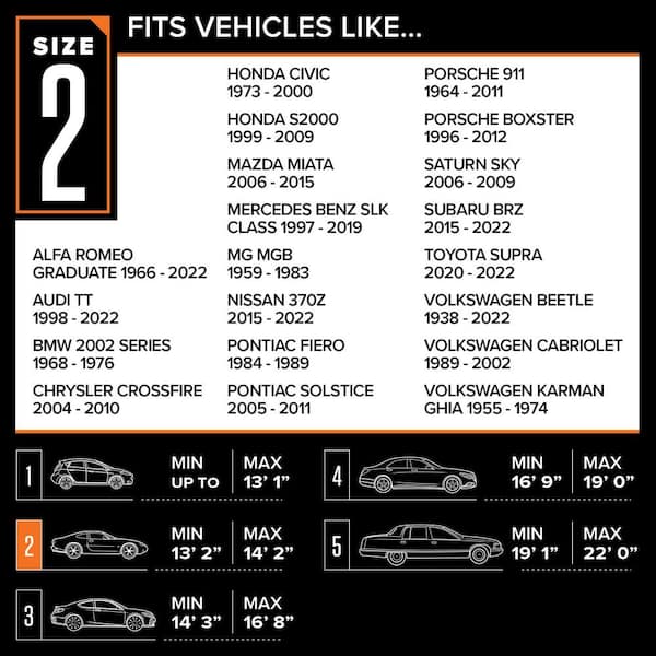 Auto XS Car Or SUV Cover: Size Charts ALDI REVIEWER, 47% OFF