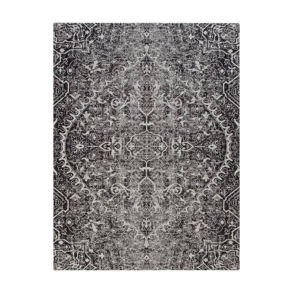 La Cienega Multi-Colored 54 in. x 40 in. Polyester Chair Mat