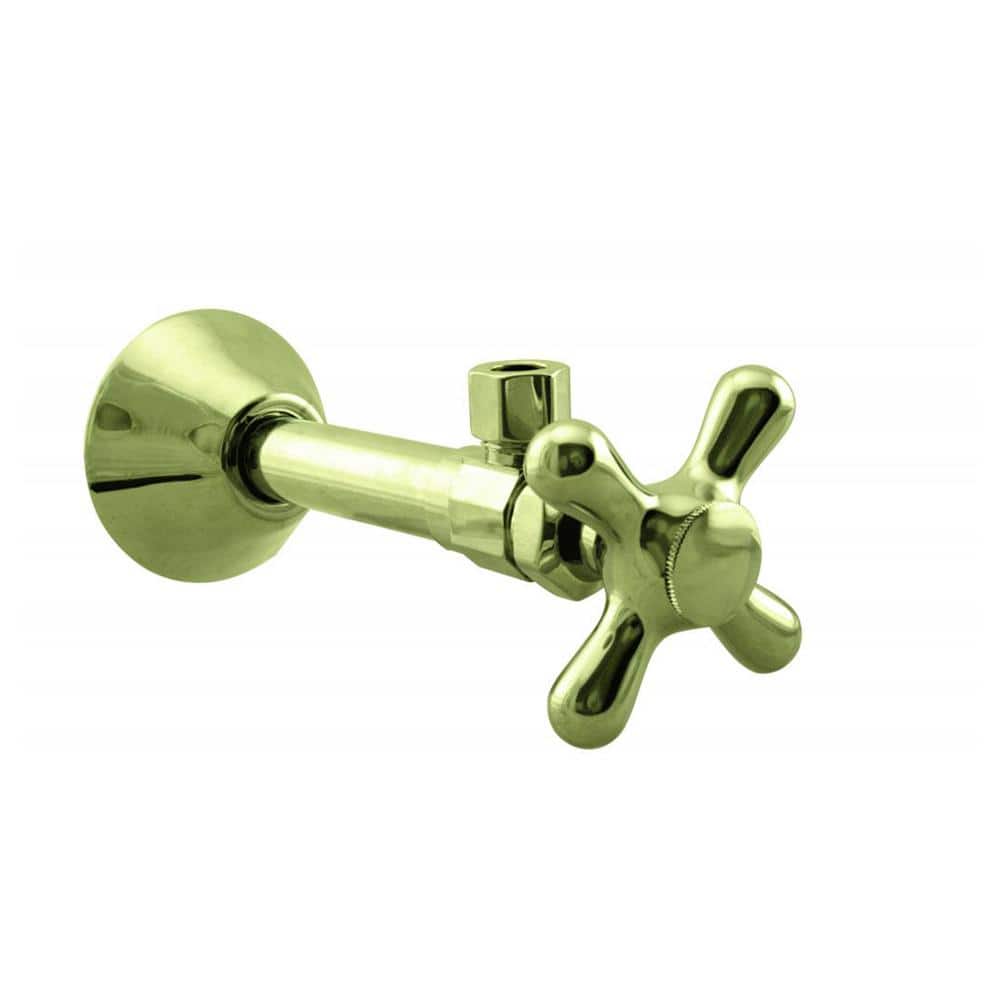 Central Brass Angle Stop 0330-L3/8 