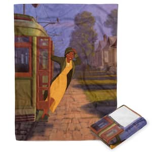 Disney the Princess and the Frog Bayou Beauty Silk Touch Multicolor Throw Blanket