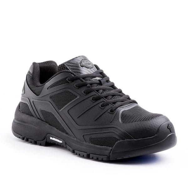 Dickies Men's Escape Slip Resistant Athletic Shoes - Steel Toe - Black Size 9(M)