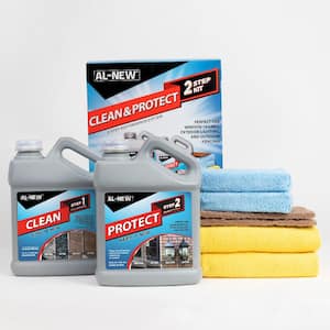 32oz 2 Step Clean & Protect Kit : Clean, Restore, & Protect Your Outdoor Patio Furniture, Garage Doors, and More