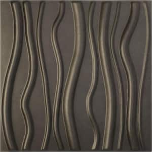 19-5/8-in W x 19-5/8-in H Jackson EnduraWall Decorative 3D Wall Panel Weathered Steel