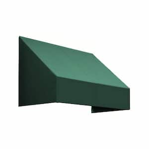 3.38 ft. Wide New Yorker Window/Entry Fixed Awning (16 in. H x 30 in. D) Forest
