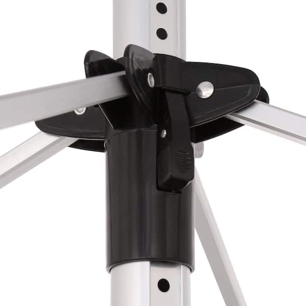 Everbilt Outdoor Umbrella Clothesline Dryer Adjustable Line Tension Plastic 