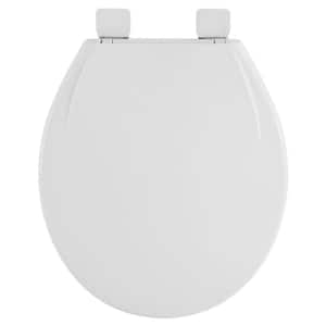 Croydex Flexi-Fix Grasmere Always Fits Never Slips Anti Bacterial Toilet Seat 43.5 x 38 x 5 cm White