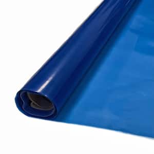 100 sq. ft. 3-15/16 ft. x 25-7/16 ft. x 6mil Blue Polyethylene Moisture Barrier and Vapor Barrier underlayment