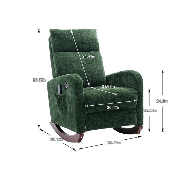 ultimate recliner chair green