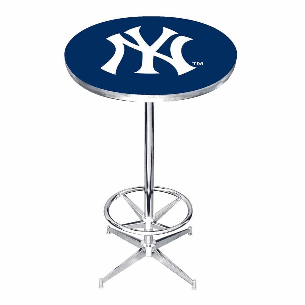 New York Yankees Pub Table Imp 84 4001, Ny Yankees Bar Stools