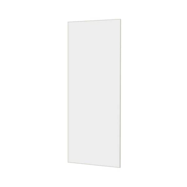 31 in. W x 70 in. H. Full Length Mirror white Aluminum Alloy Frame Standing or Wall-Mounted Mirror Leaning