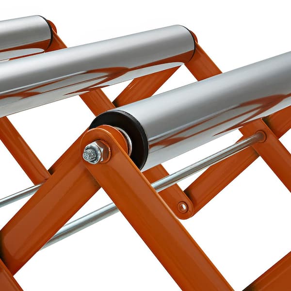 Project Source 7.36-in Stainless Steel Adjustable Handle Floor Roller