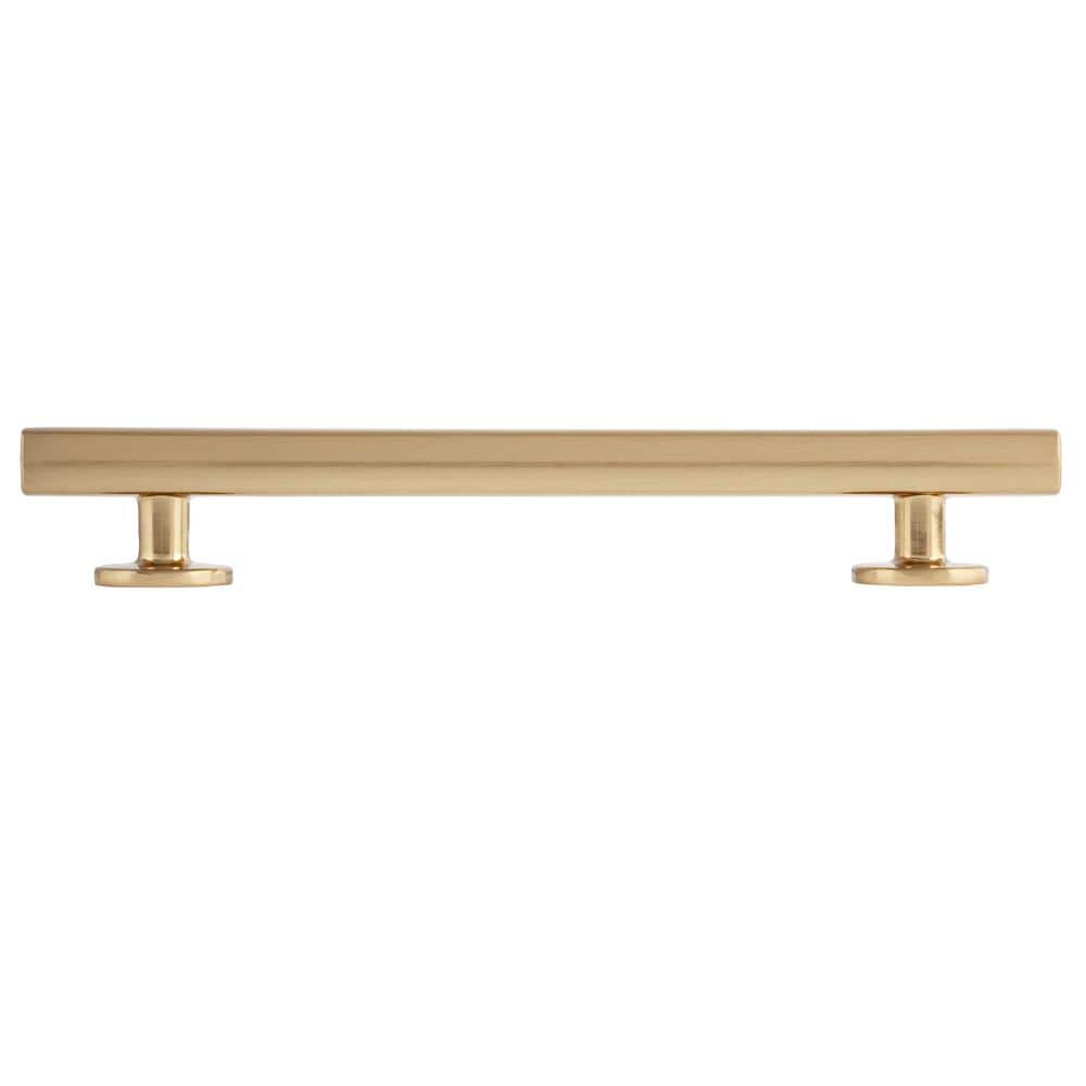 Flynn 7.5" Satin Brass Rectangular Bar Pull