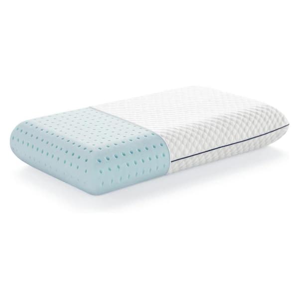 Unbranded Gel Memory Foam Pillow Standard 1-Pack, for Back, Side, Stomach Sleepers