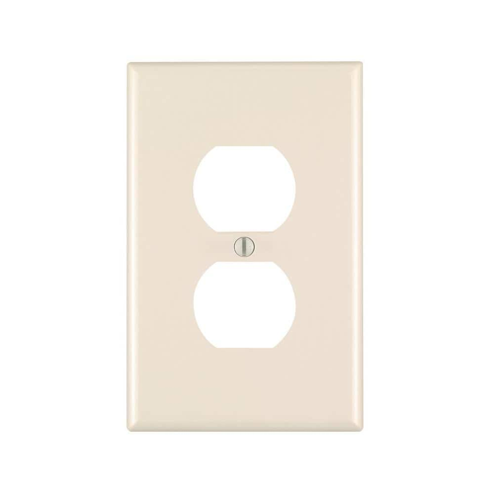 Have a question about Leviton 1-Gang Light Almond Duplex Outlet 