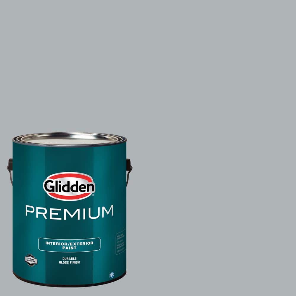 Glidden Premium 1 gal. Stargazer PPG10113 High Gloss Interior/Exterior