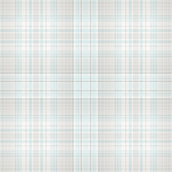 Norwall Check Plaid Turquoise & Greys Vinyl Wallpaper (Covers 55 sq. ft.)
