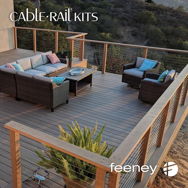 Feeney 30-ft Stainless Steel Cable Hardware Kit