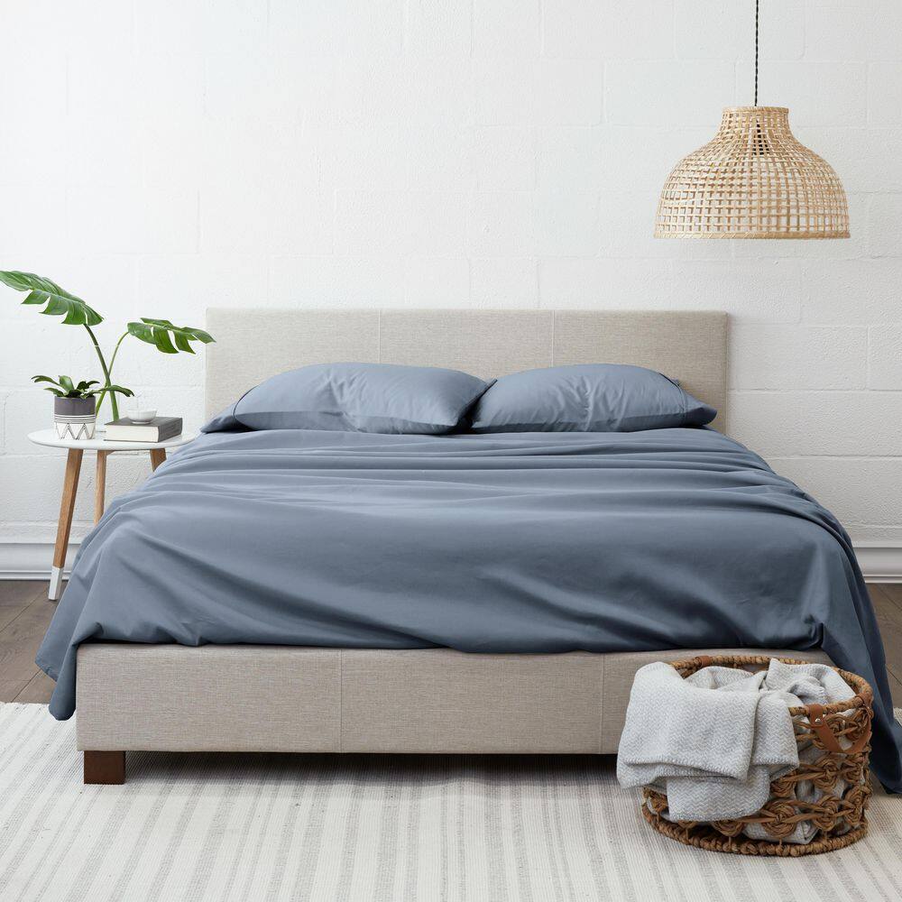 Twin XL Stone Deep Pocket Microfiber Bed Sheet Set