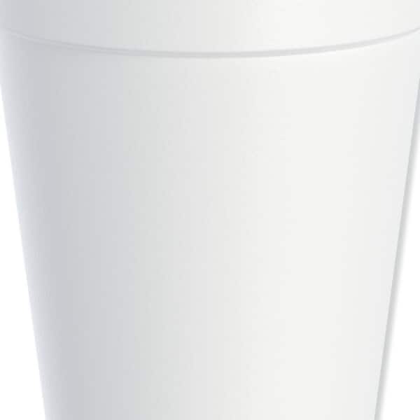 DART 16 oz. White Disposable Foam Cups, 20/Bag, 25 Bags/Carton DCC16J165 -  The Home Depot