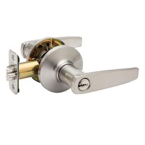 Daley Satin Stainless Keyed Entry Door Handle