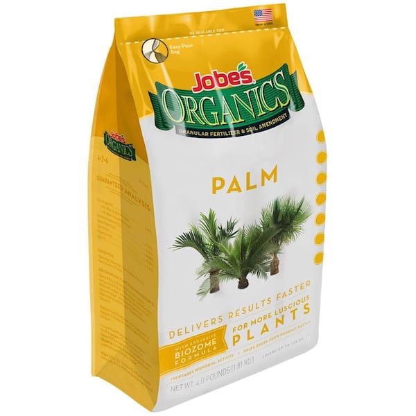 Jobe’s Organics 09126 Tree Granular Plant Food 4 lb Palm 