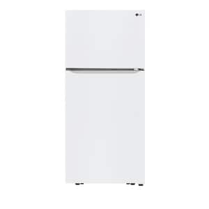 30 in. W 20 cu. ft. Top Freezer Refrigerator w/ Multi-Air Flow and Reversible Door in White, ENERGY STAR