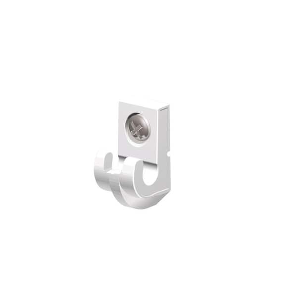 Closetmaid 1 In White Wall Clip Set, Shelving Clips Home Depot