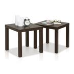 Classic Espresso End Table (Set of 2)