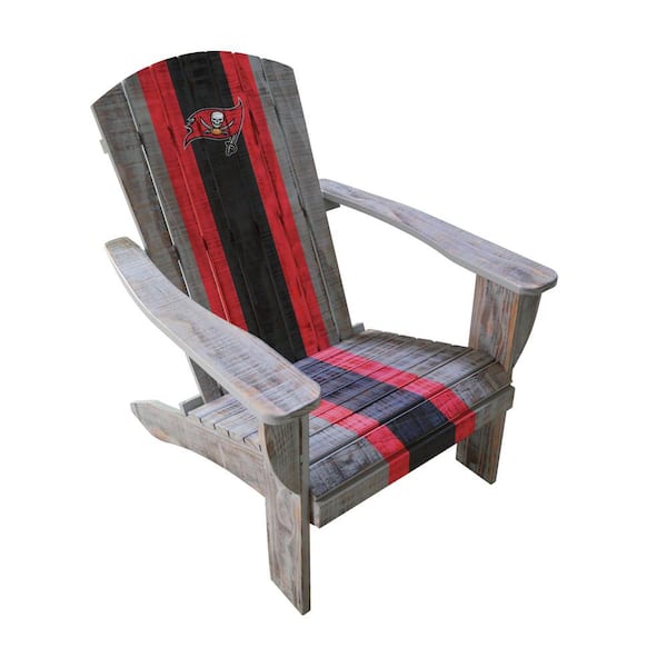 Tampa Bay Buccaneers Wooden Adirondack Chair Imp 511 1009 - Outdoor Furniture Tampa Area