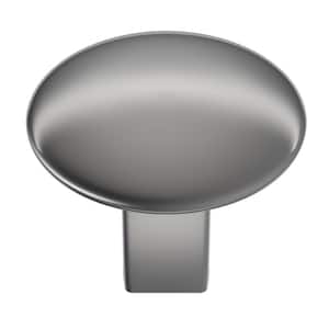Riva 1-1/4 in. (32 mm) Dia Polished Chrome Round Cabinet Knob