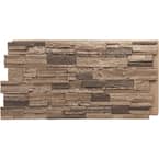 Ekena Millwork 48-5/8 in. x 24-3/4 in. Cascade Stacked Stone, StoneWall ...