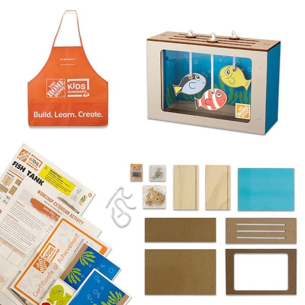 KIDS WORKSHOPS Fish Tank Kit Pack