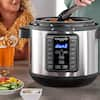 Crock-Pot 6-qt. Stainless Steel Express Easy Release Pressure, Multi Cooker  Slow Cooker 2100467 - The Home Depot