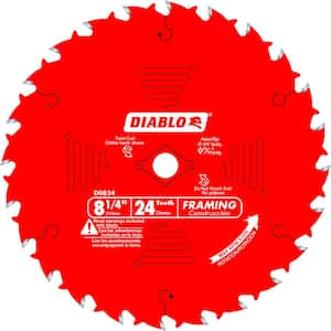 8-1/4in. x 24-Teeth Framing Saw Blade for Wood