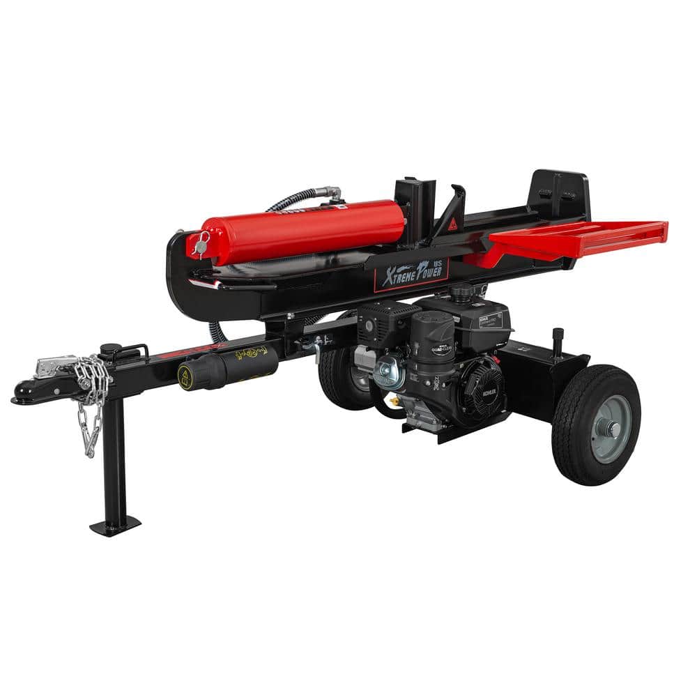 XtremepowerUS 9.5HP 37-Ton Engine Displacement in 277 cc Gas Dual Position Log Splitter with Auto Return Gas -  65070