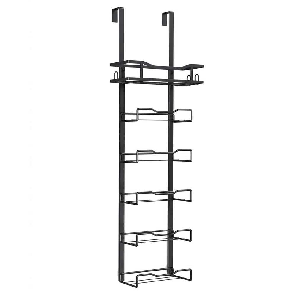 6-Tier Over Door Towel Rack Vertical Bathroom Storage Organizer with Basket for Rolled Towels Shower Doors price history on PriceWatchPro