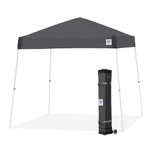 Vista Series 12 ft. x 12 ft. Steel Grey Instant Canopy Pop Up Tent with Roller Bag