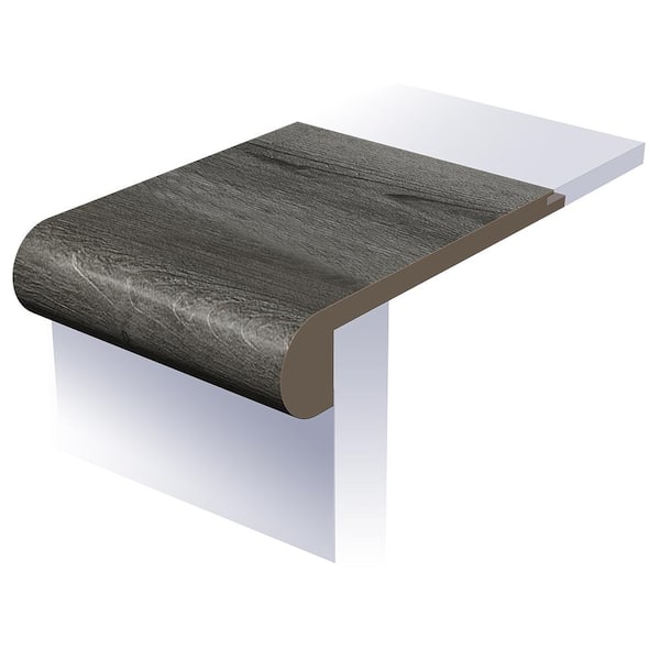 Selkirk Urban Still Water 1 in. T x 4-1/2 in. W x 94 in. L Waterproof Flush Stair Nose Moulding