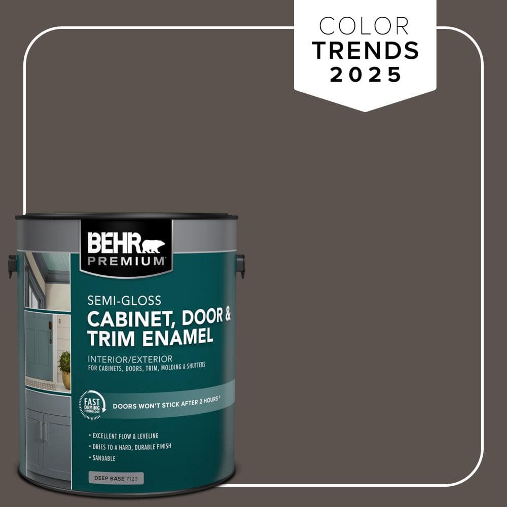 1 gal. #MQ2-54 Gardeners Soil Semi-Gloss Enamel Interior/Exterior Cabinet, Door & Trim Paint price history on PriceWatchPro