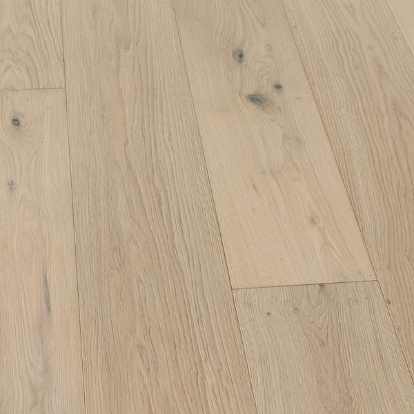 Malibu Wide Plank Torrey French Oak 9/16 in. T x 7.5 in. W Water Resistant Wire Brushed Engineered Hardwood Flooring (1259.3 sqft/pallet)