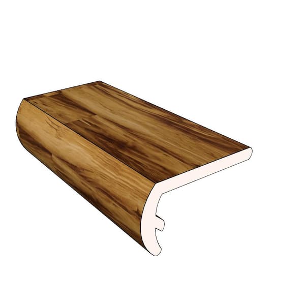 Islander Sequoia 1.16 in. Thick x 2.07 in. Wide x 72.05 in. Length Vinyl Stair Nose Molding