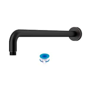 16 in. L-Shape Shower Arm Extension in Oil Rubbed Bronze for Rainfall Shower Head (1-Pack)