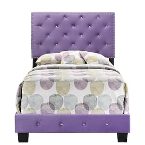 Suffolk Purple Twin Panel Bed