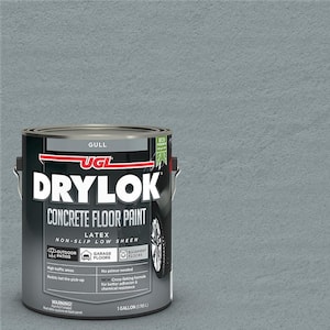 1 gal. Gull Low Sheen Latex Interior/Exterior Concrete Floor Paint