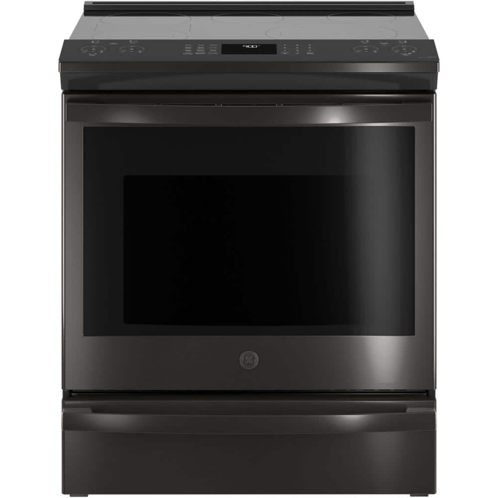 Profile 30 in. 5 Burner Element Smart Slide-In Electric Range in Black Stainless with True Convection and Air Fry price history on PriceWatchPro