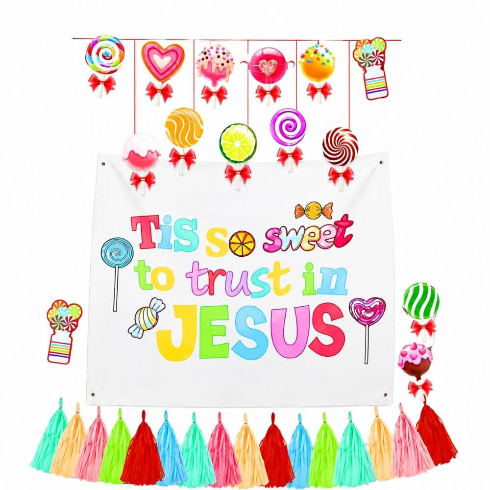 Christian Halloween Trunk or Treat Car Decoration Kit for Church Events, Garage Doors and Snack Carts price history on PriceWatchPro