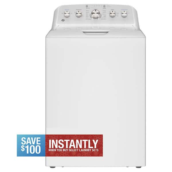 4.6 cu. ft. High-Efficiency Top Load Washer in White with Stain PreTreat, ENERGY STAR