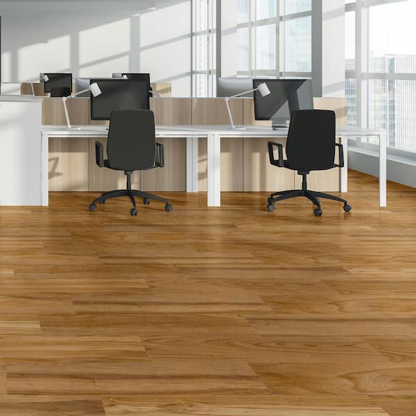 Butler Hickory 22 MIL x 8.7 in. W x 48 in. L Click Lock Waterproof Luxury Vinyl Plank Flooring (20.1 sq. ft./Case)